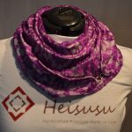 Loop / Tuch lila und rosa/flieder